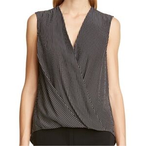 NWOT Rag & Bone Silk Stripe Sleeveless Top